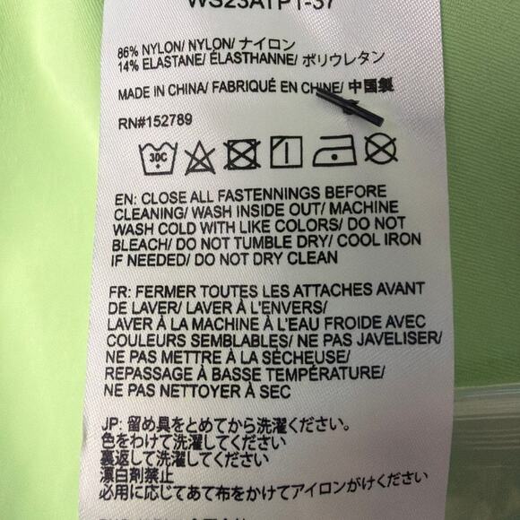 PXG Women's RP Signature Polo Shirt SZ L NWOT Lemon Grass Golf Pickleball Tennis - Picture 8 of 10